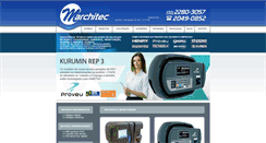 Desktop Screenshot of marchitec.com.br